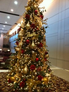 Texas Health Presbyterian Hospital's Golden Christmas Tree of Peace, Love, & Joy Texas Health Presbyterian Hospital's Golden Christmas Tree of Peace, Love, & Joy