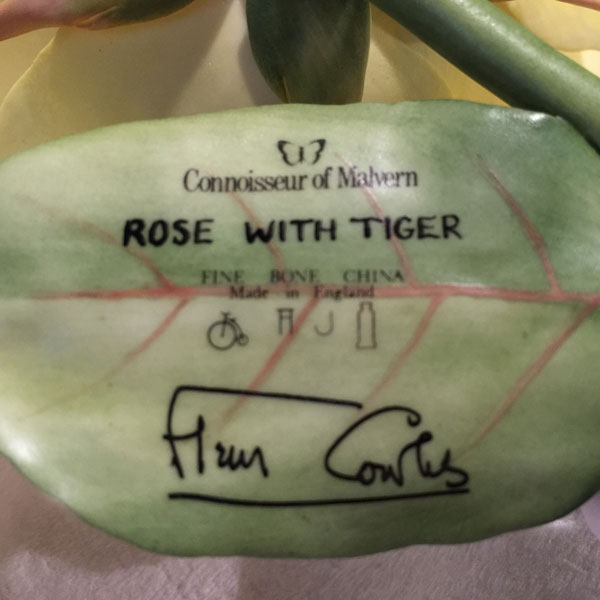 Tiger With Rose Connoisseur of Malvern, by Fleur Cowles