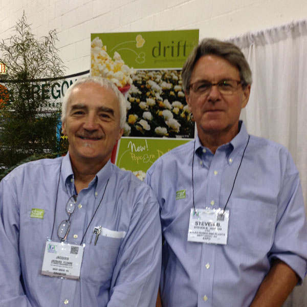 Jacque Ferare VP of Business Development | Stephen Hutton President, CEO of Star Roses and Plants/ Conard Pyle, West Grove, PA