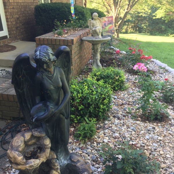 Angel Fountain | Angel Bird Bath