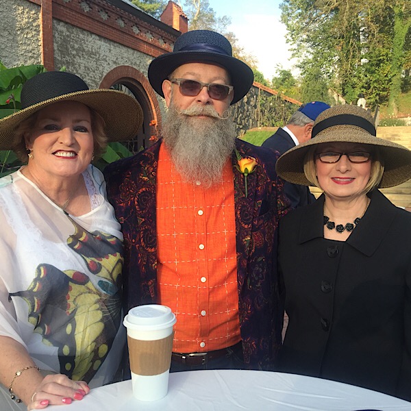 Susan Fox | Jim Wilson | Teresa Byington | Judges at Biltmore Rose Trials